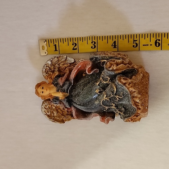 Praying glittery vintage angel knick knack - Picture 6 of 7